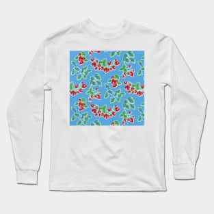 Strawberry mexican oilcloth Long Sleeve T-Shirt